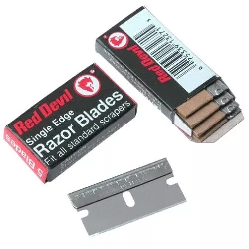 SINGLE EDGE RAZOR BLADES 10PK