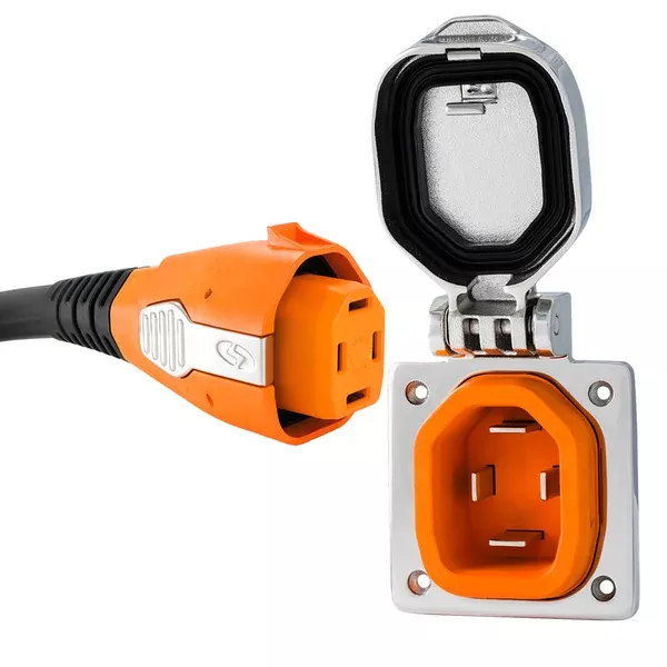 SmartPlug 50 Amp BoatRV Side InletConnector [B50ASSY]