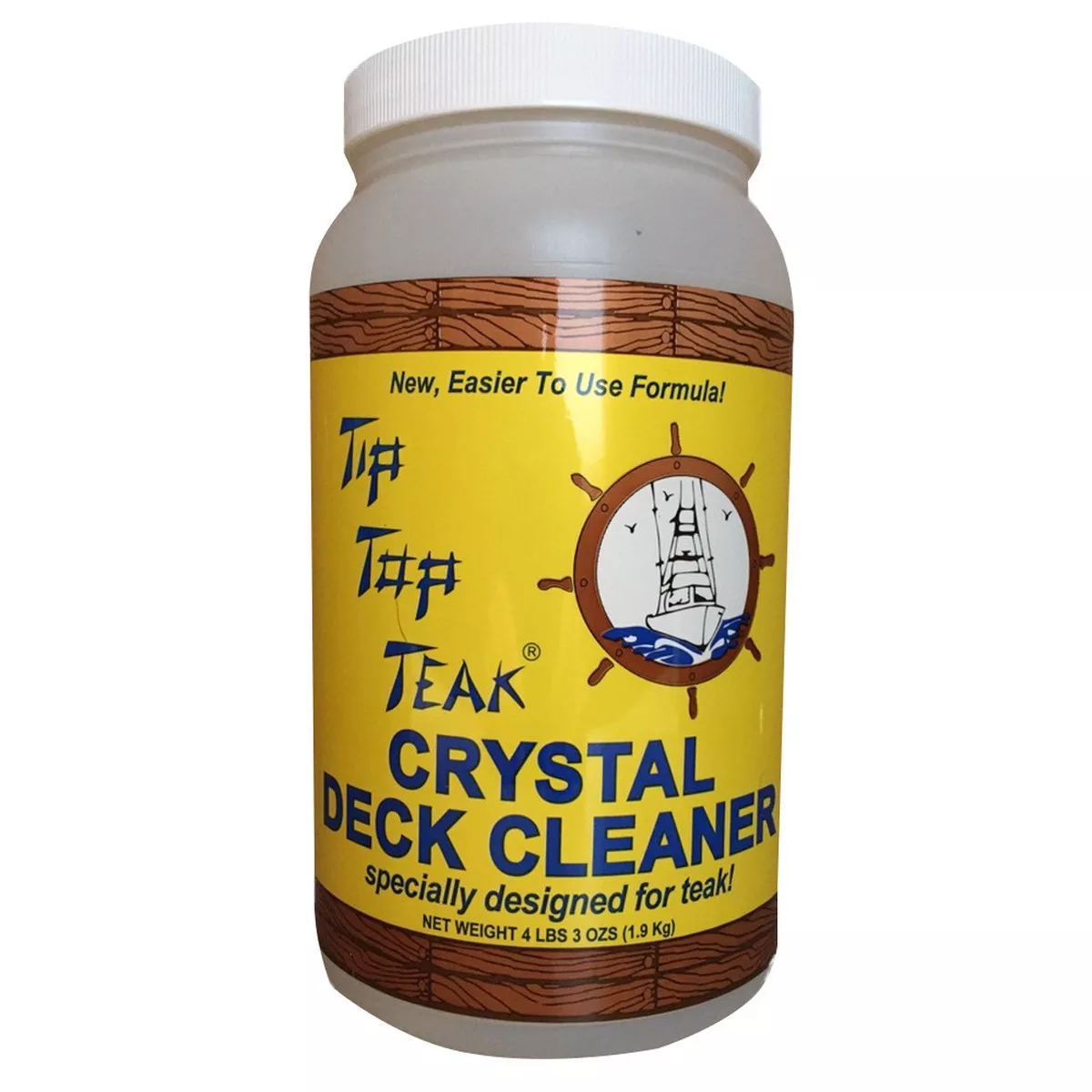 Tip Top Teak Crystal Deck Cleaner - Half Gallon (4lbs 3oz) [TC 2001]
