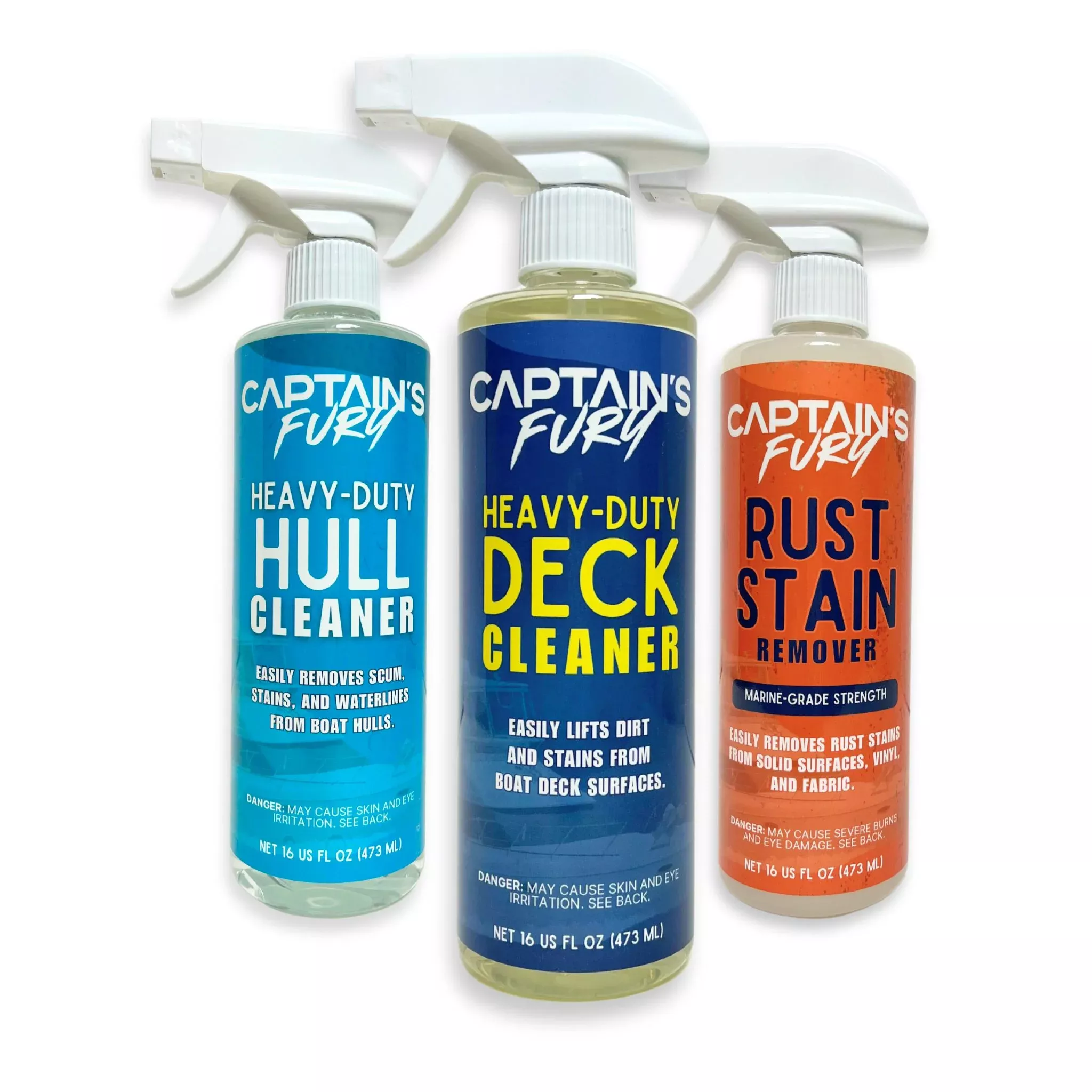 Triple Threat Boat Cleaner Bundle
