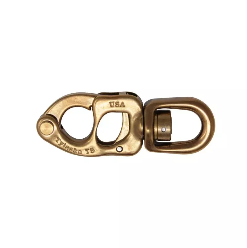 Tylaska T5 STANDARD BAIL SNAP SHACKLE - BRONZE FINISH