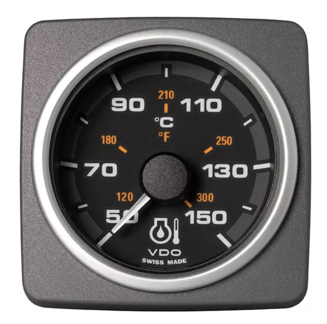 VDO AcquaLink Engine Oil Temperature Gauge