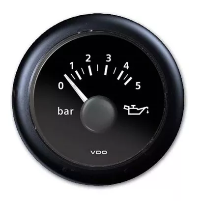 VDO Oil Pressure Gauge 52 mm