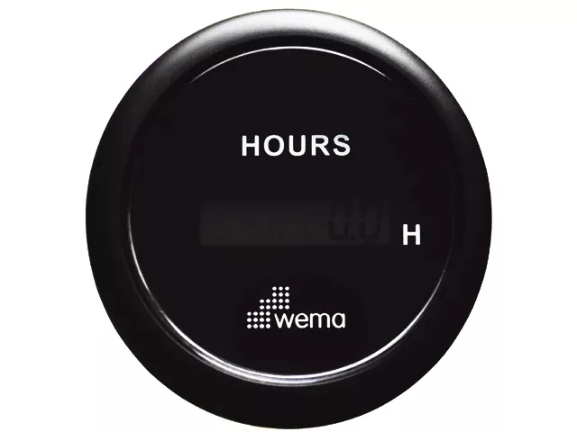 Wema Digital Engine Hour Counter Ø 58mm