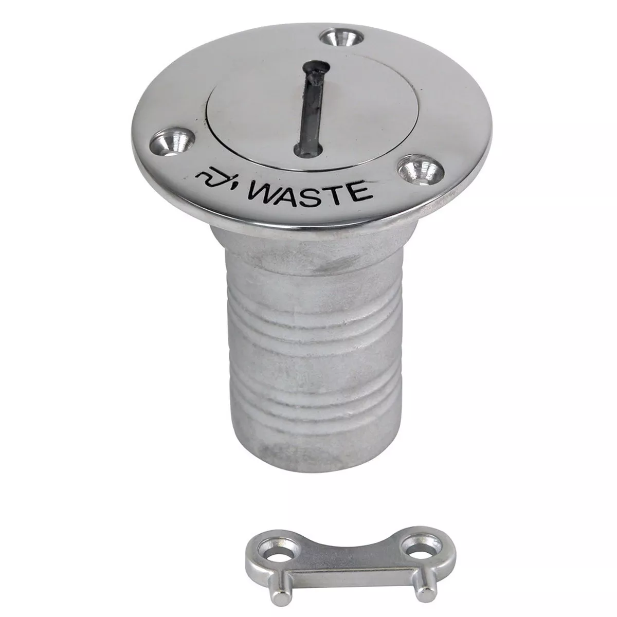 Whitecap Hose Deck Fill – 1-1/2″ Hose Waste [6126C]