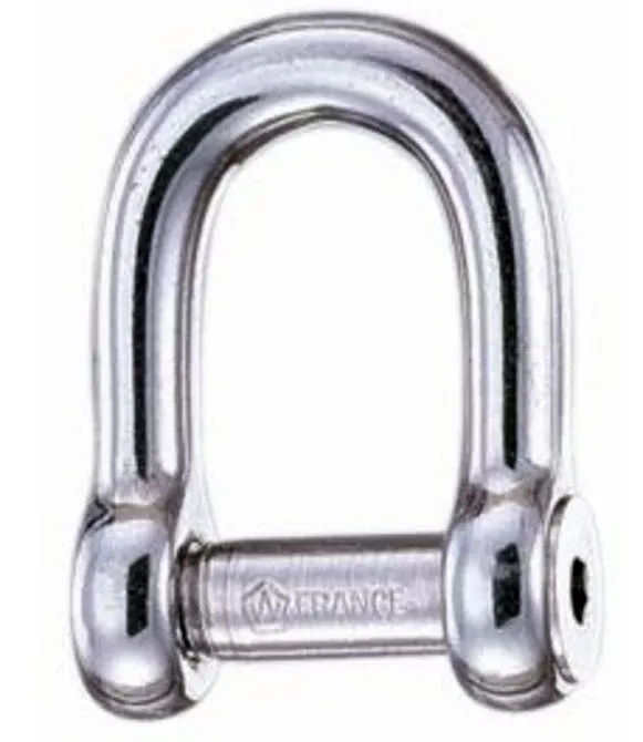 Wichard D Shackle 1/4 Allen Head Self-Locking